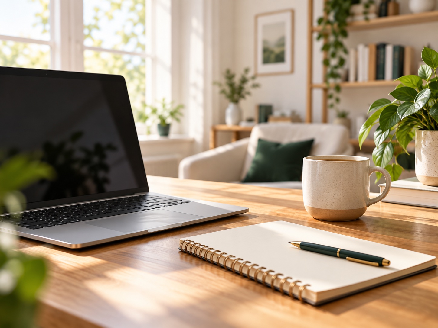 Laptop on a desk for business tax planning